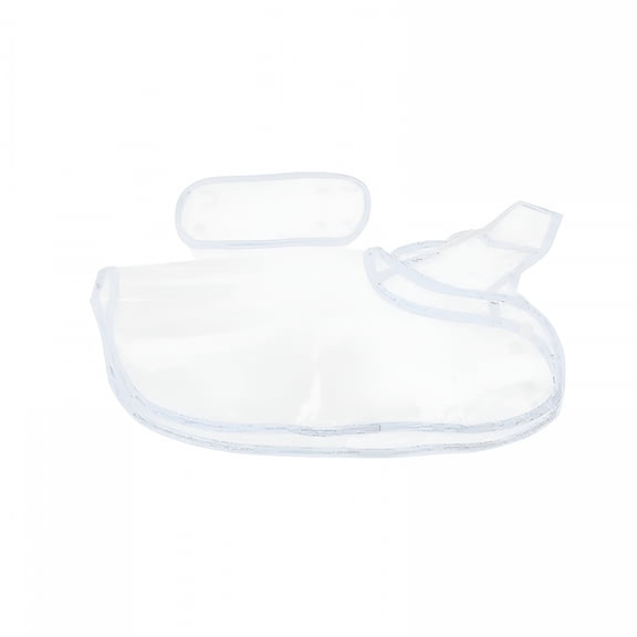 TELOLY Pet Raincoat, Transparent Dog Cat Raincoat with Hood, Minimalistic Dog Rainwear Pet Rain Gear for Small Dogs