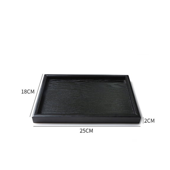 TELOLY Pizza Stone for Oven,Classic Japanese Design Pizza Pan,Pizza Stone,Rectangular Design Deep Dish Pizza Pan,25*18CM