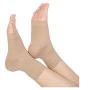 TIANBEN TELOLY "Plantar Fasciitis Socks for Women Men, Socks for Arch & Ankle Support, Foot Care Compression Sleeves for Injury Recovery, Eases Swelling, Pain Relief, 1 Pair, Beige /Black"