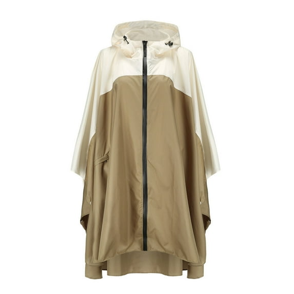 TELOLY Poncho,Exceptional Breathability and Softness Flat Ponchos Adult,Lightweight and Versatile Design Womens Rain Jacket With Hood,Advanced Printing Technology Mens Rain Jacket