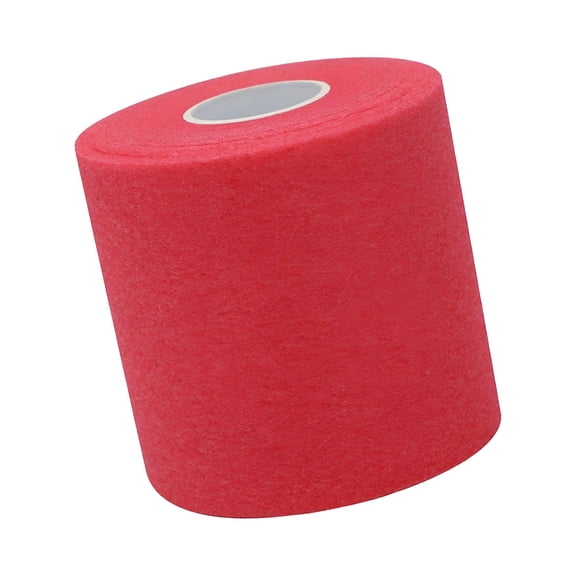 TELOLY Protective Foam Underwrap, Pre Wrap Athletic cm x 27M Non band Shoulder Wrap for Volleyball Wrists Knees Palm Ankles, Red