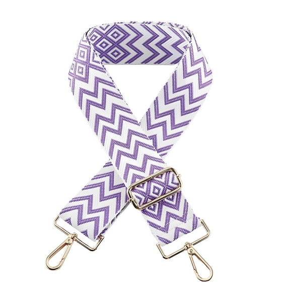 TELOLY Purse Straps Replacement Crossbody Anti-Slip Crossbody Straps for Purses Get Started Quickly Diverse Design Purse Straps,Purple