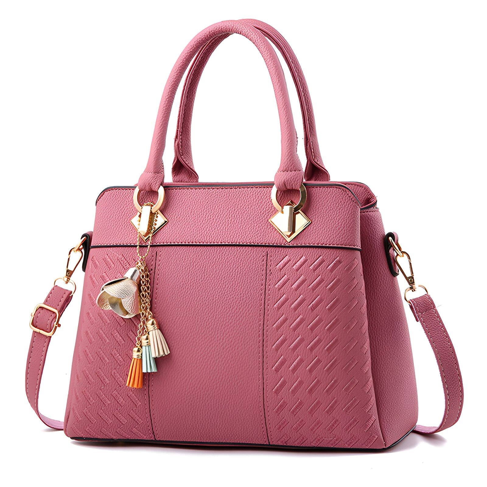 TELOLY Purses for Women,Polished Metal Hardware Purses for Women Clearance,Adds Elegance and Durability Womens Purses and Handbags,Red