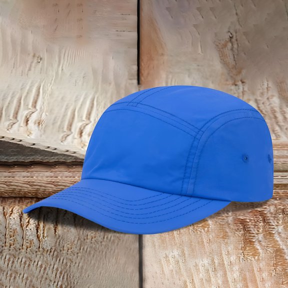 TELOLY Quick Dry Running Hat Adjustable Cooling Baseball Hat Breathable Sport Cap Womens Running Hats Quick Dry (Blue One Size)