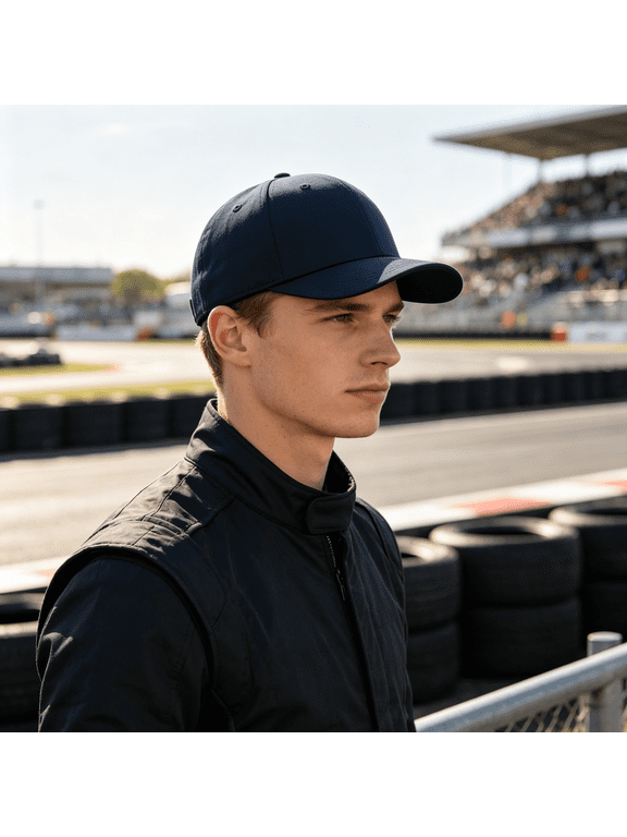 Red Bull Racing 9Seventy Recycled Hat-Navy Red Bull Hat