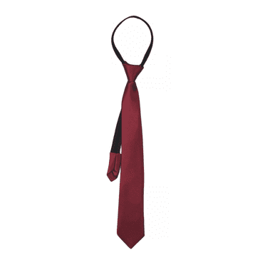 TELOLY Red Tie,Smooth Fabric Ties for Men,Pull-Easy Design Corbatas Para Hombres Elegantes,Burgundy