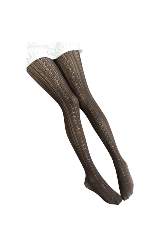 Retro Slim Sparkly Tights Transparent Carved Lace Stockings Control Top Tights for Women Pantyhose Hollow Socks Tights Lined Pantyhose Women Stocking