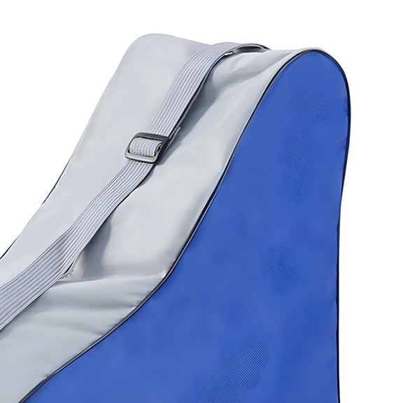 TELOLY Roller Skate Bag Ice Skate Bag Inline Skate Bag Carry Case Skating Shoes Storage Bag Roller Skating Bag for Adult Girls Women Blue