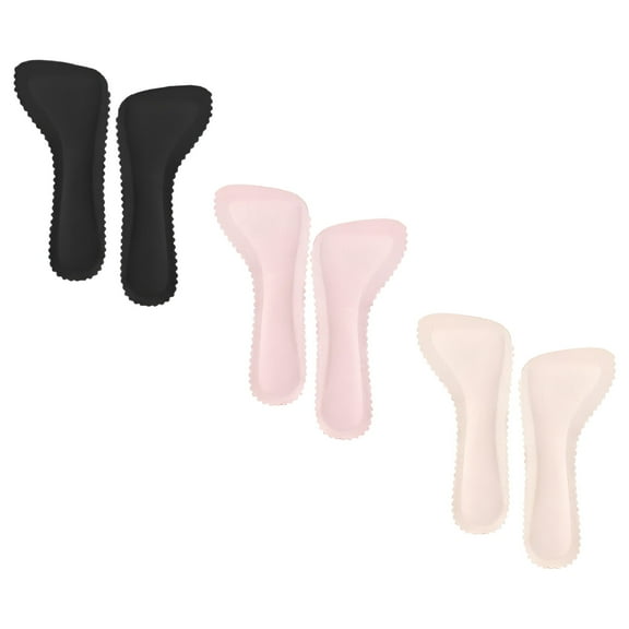 TELOLY Sandals Capri Pad 3 Pairs Women High Heel Insert Heels Forefoot Shoe Inserts Adhesive Insoles