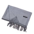 thumbnail image 1 of TELOLY Scarf Versatile Scarf Scarf for Women Winter Perfect for Any Season and Outfit High-Quality Wool Scarf Receipt Scarf,Gray, 1 of 2