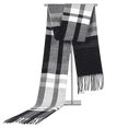 thumbnail image 1 of TELOLY Scarf for Men,Couple Scarf Mens Scarf Winter,Multi-Purpose Outfit Plaid Scarf,Multicolor-2, 1 of 2