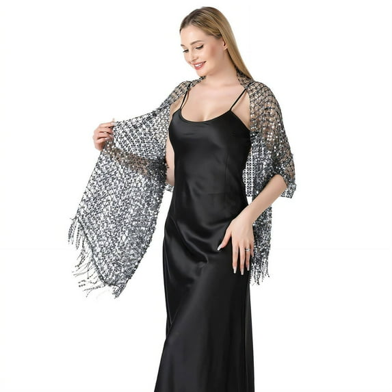 TELOLY Shawl Wraps for Women,Comfortable Yet Elegant Design Shawls for Women,Versatile Styling for Every Occasion Shawls and Wraps for Evening Dresses,Heiyin