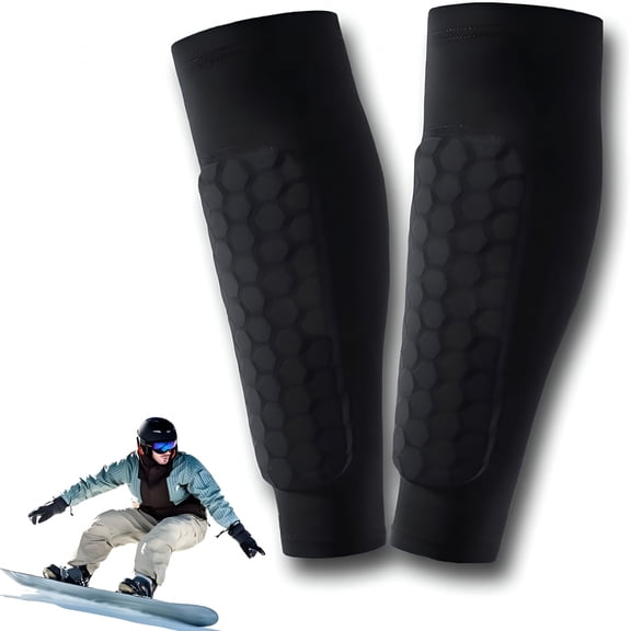 TELOLY Shin Defender Shin Guards Kids, Soccer Shin Guards for Youth Adult, Lightweight Calf Protective Gear for Football Soccer with Honeycomb Pads