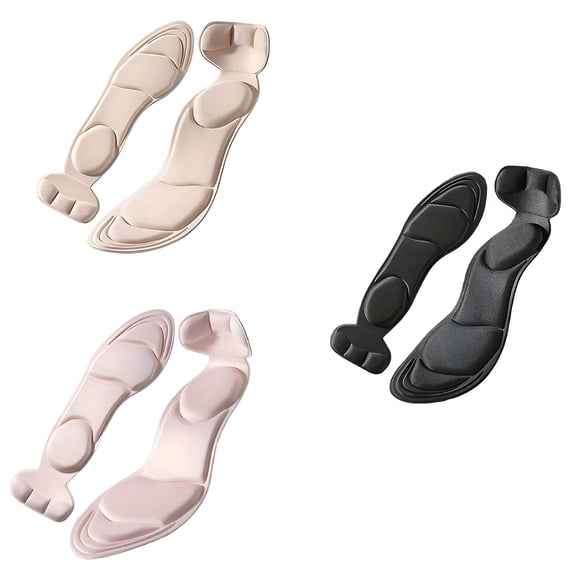 TELOLY Shoe Filler Inserts for Too Big Shoes, Breathable Memory Foam Heel Pads