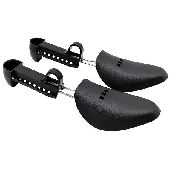 TELOLY Shoe Stretcher for Women and Men, 9-Gear Adjustable Shoe Expander, Plastic Boot Shaper with Single-Spring Design, Widens Length and Width, Sizes 5-11.5