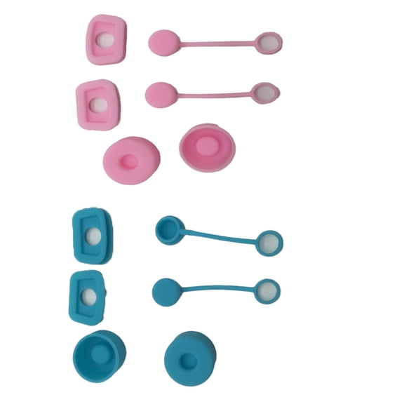 CCOCC Straw Toppers,Adorable Protective Straw Covers,Multi-Purpose Silicone Straw Covers,Secure Leak-Proof Straw Caps