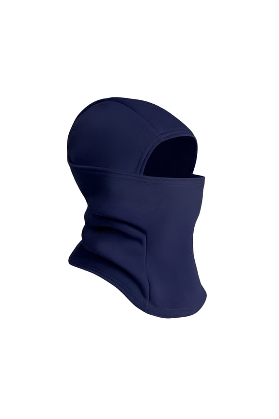 Ski Mask Cold Reinforcement Thermal Ski Masks Comfortable Elasticity Winter Face Mask Navy