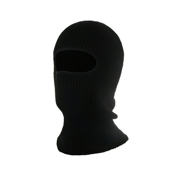 TELOLY Ski Mask Stay Dry Thermal Ski Masks Flexible Protection Face Mask for Cold Weather Black
