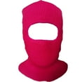 thumbnail image 1 of TELOLY Ski Mask,Stretchy Fit Ski Mask for Men,Strong Head Coverage Face Mask for Cold Weather,Rose Red, 1 of 5