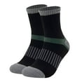 thumbnail image 1 of TELOLY Ski Socks,Thick Cushion Sole Socks for Boys,Shock-Absorbing Support Thermal Socks,Gray, 1 of 5