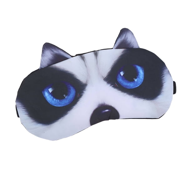 TELOLY Sleeping Eye Mask,7.87*3.94"Sleeping Mask,Polyester Travel Eye Mask for Sleeping Airplane