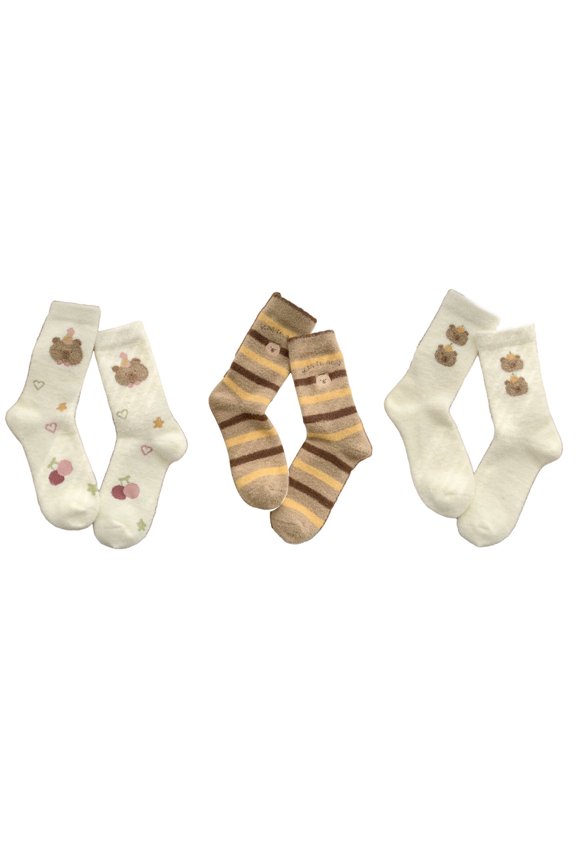 Socks Thick and Warm High-Density Velvet Thick and Warm,Style1