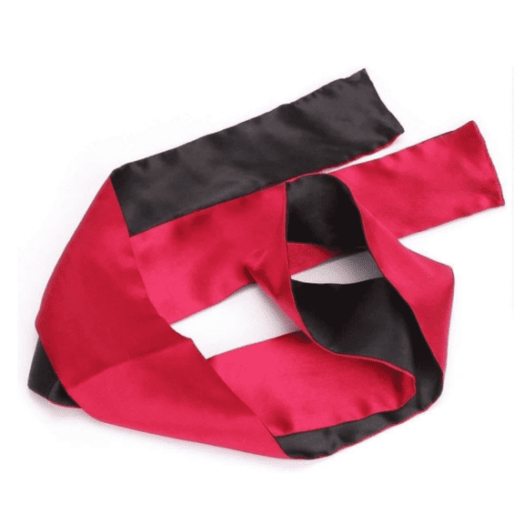 TELOLY Soft Satin Eye Mask Blindfold Comfortable Sleeping Masks - 59 in X 2.8 in Satin Eye Mask for Sleeping Satin Sleep Mask