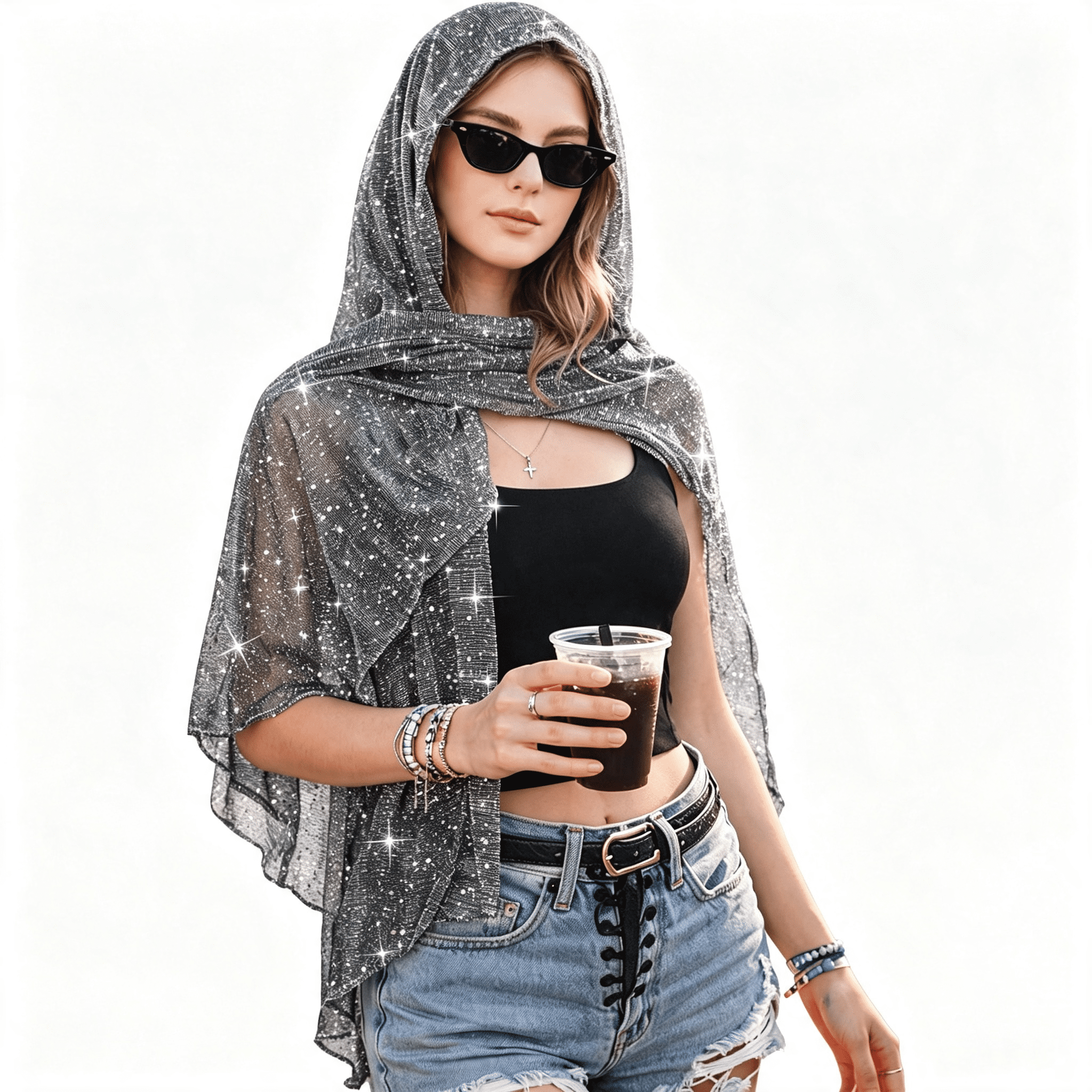 Shop Sequined Scarves for Stylish Looks