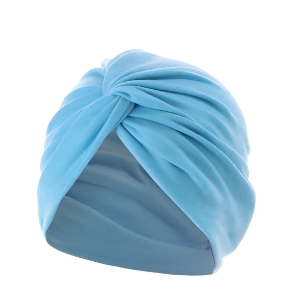 TELOLY Stretch Cloth Forehead Candy Colored Base Hat Headscarf Hat Chemotherapy Head Cover Cancer Headwear for Women Chemo