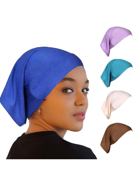 Stretch and Breathable Women Cotton Hair Scarf, Multicolor