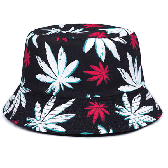 TELOLY Sun Hat Cartoon Pattern Bucket Hat Short Brim Sun Hats for Women,Style 9
