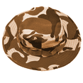 thumbnail image 1 of TELOLY Sun Hat Summer Round Edge Camouflage Bucket Hat One-Size-Fits-All Breathable Hole Drawstring Design Mens Hat,Style 6, 1 of 2