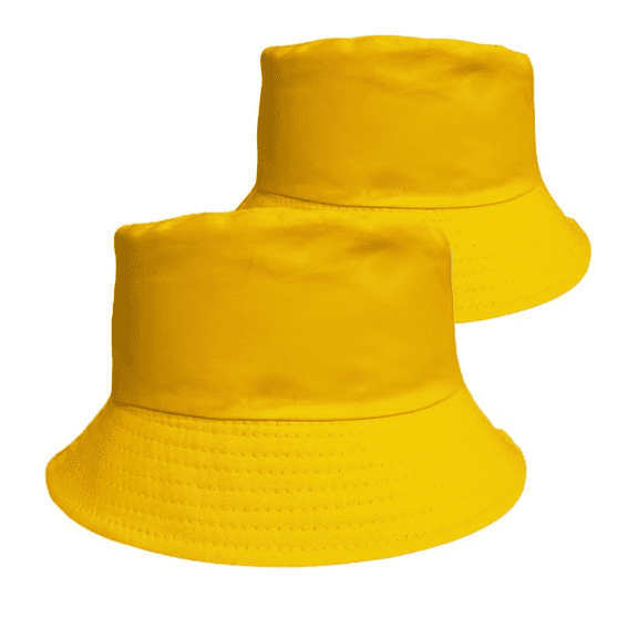 TELOLY Sun Hat Sun Protection Large Brim Hat Bucket Hats for Woman Casual and Simple for All Seasons Sun Hats for Women,Yellow