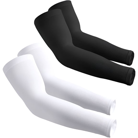 TELOLY Sun Protection Cooling Arm Sleeves for Men & Women, Compression Sleeves for Football, Golf & Volleyball