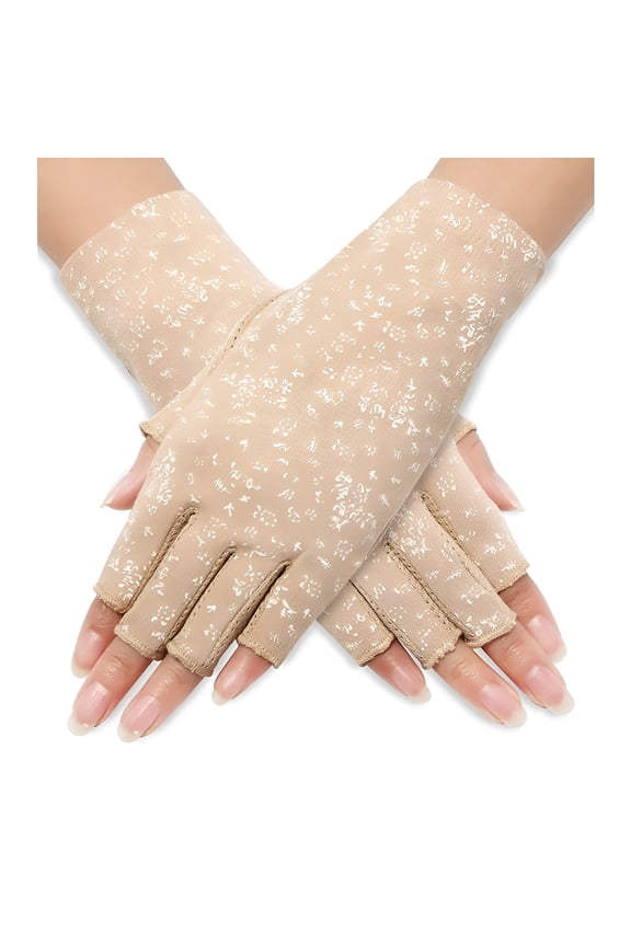 Sunblock Gloves Non Slip UV Protection Driving Gloves Summer Outdoor Gloves