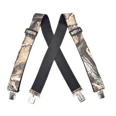 TELOLY Suspenders for Men Adjustable Length Suspenders for Men Heavy Duty Environmentally Friendly Materials Classic Suspenders,Camouflage