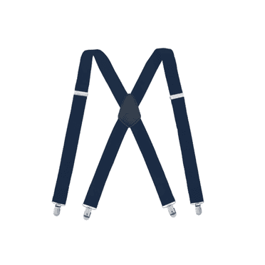 TELOLY Suspenders for Men Flexible Suspenders No Fade Environmentally Friendly Materials Mens Suspenders,Blue
