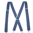 thumbnail image 1 of TELOLY Suspenders for Men Heavy Duty Adjustable Length Suspenders for Men Suitable for All Seasons Daily Commute Suspenders,Blue, 1 of 2