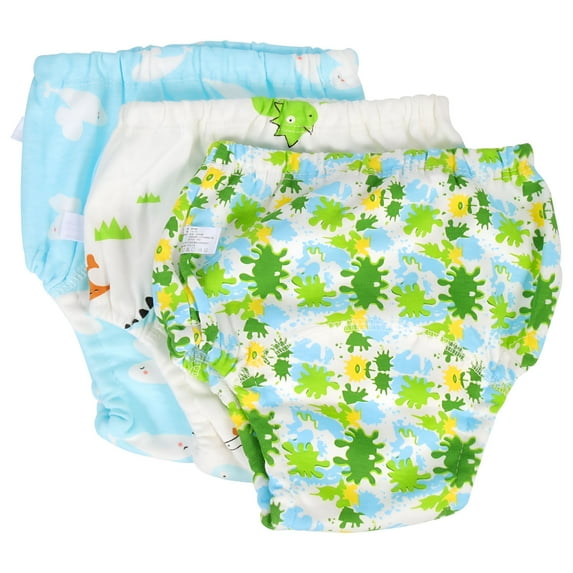 TELOLY Swimming Diaper Pants Baby Reusable Toddler Diapers Washable Swimshorts