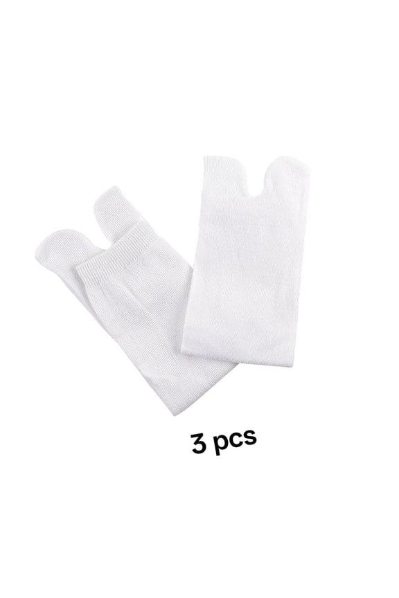 Tabi Socks,Toe Separation Toe Socks Women,Comfort Fit Flip Flop Socks,White