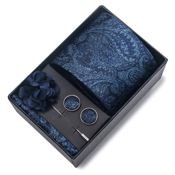 TELOLY Mens Ties,Wedding Boys Tie,Mens Accessories,57.5x3x1.4in,12649-Fb270