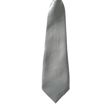 TELOLY Ties for Men,No Knot Pink Tie,Korean Style Corbatas Para Hombres Elegantes,Silver Gray