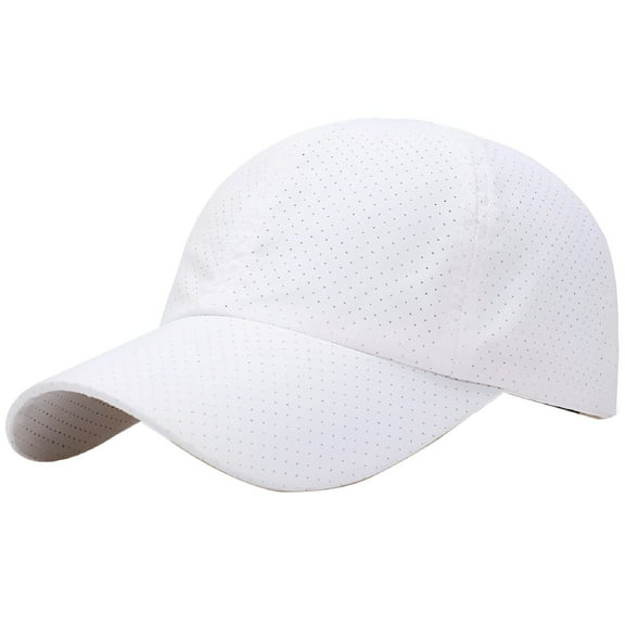 TELOLY Unisex Foldable Quick Dry Baseball Cap Mesh Portable Breathable Sun Hat Workout Tennis Hat for Men Women Kids Outdoor Sports