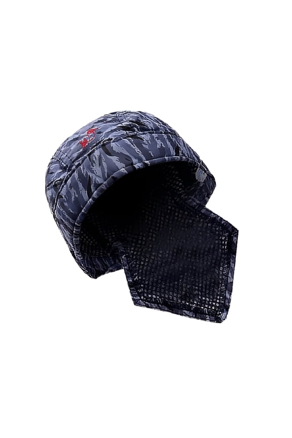 Universal Welding Flame Retardant Wear Resistant Hat Cap Scarf Head Tool Cotton Caps Fits For Men/Women - Blue Color