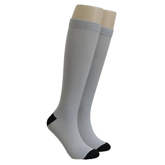 TELOLY Vibrant Compression Socks: Mild for Work, Sports & Travel. Fits Most Adults 1 Pair - Navy Blue