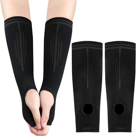 TELOLY Volleyball Arm Sleeves Passing Forearm Sleeves Compression Arm Guard Sports Training Arm Protector for Kids & Adult