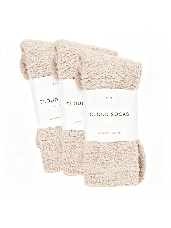 Warm & Cozy Ultra-Luxe Cloud Sock,Gift for Women & Men Plush Cloud Sole Socks