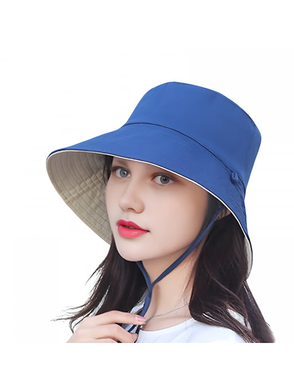 Waterproof Bucket Rain Hat with Chin Strap Quick Dry Packable Boonie Sun Hat Safari Hat Uv Protection