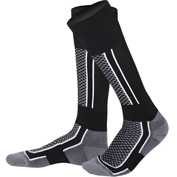 TELOLY Waterproof Long Warm Breathable Ski Socks Thicken Winter Sports Men Women Child