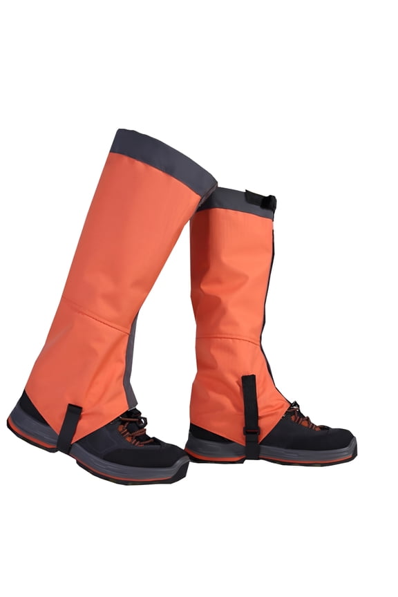 Waterproof Mountain Hiking Hunting Boot Gaiters Snow Snake High Leg Shoes Cover, 3 Colors